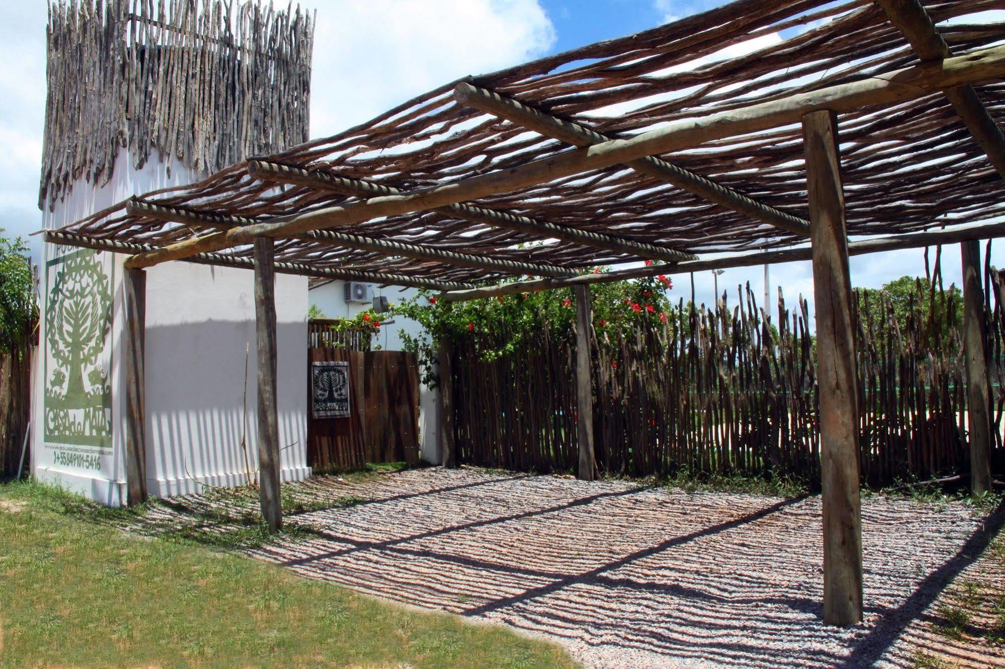 Pousada Casa Da Mata São Miguel do Gostoso Esterno foto